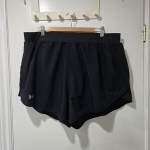 Under Armour Black Loose Athletic Shorts